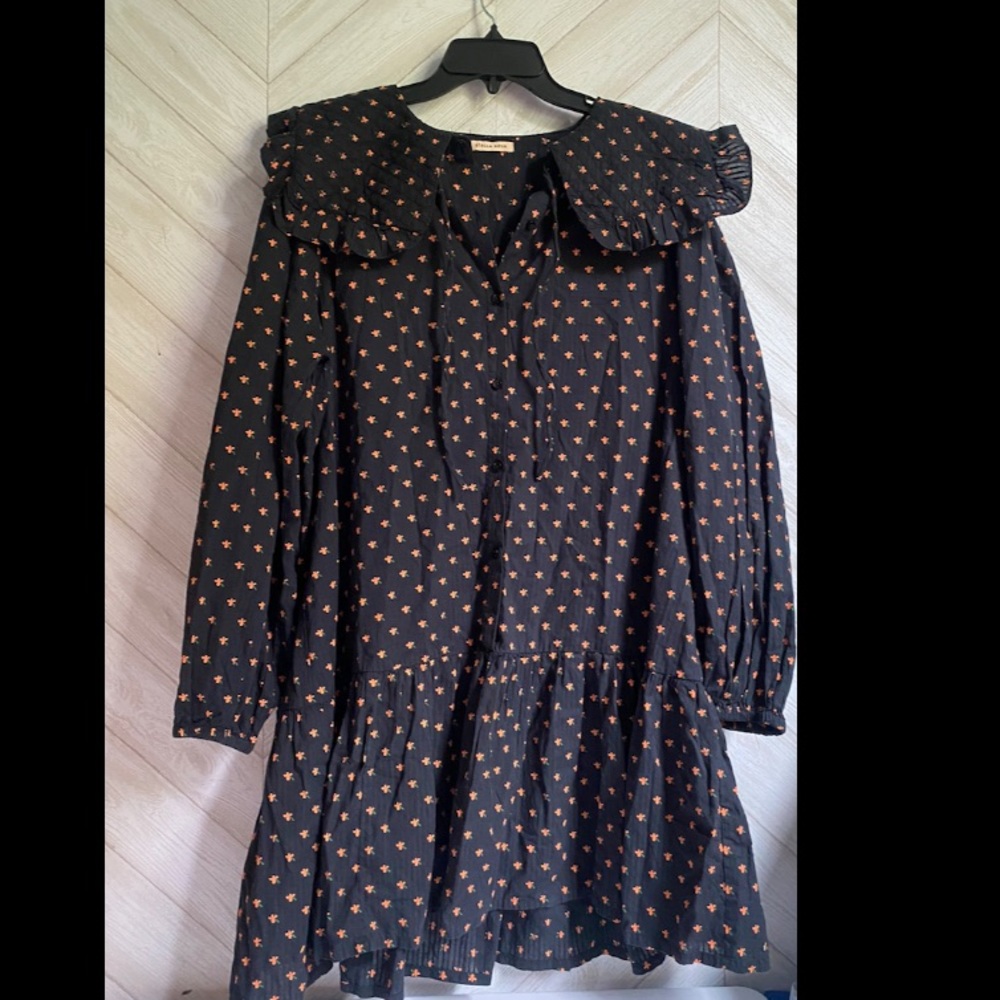 Stella Nova Charlie dress floral long sleeve 40 10 US - Picture 3 of 10